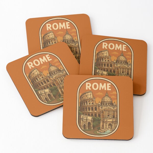 Artikelvorschau, Rom Reise-Souvenir-Aufkleber entworfen und verkauft von rogue-design.