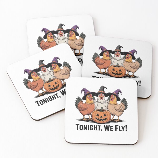 Item preview, Tonight We Fly Halloween Chicken designed and sold by BHMARTS.
