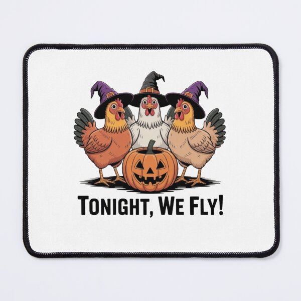 Item preview, Tonight We Fly Halloween Chicken designed and sold by BHMARTS.