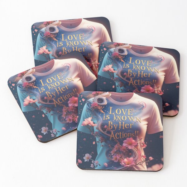 Item preview, Love is Known by Her Actions designed and sold by DesignAFind.