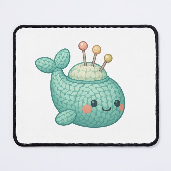 Item preview, Kawaii Amigurumi Whale – Pastel Crochet Plush designed and sold by FTS-Studio.