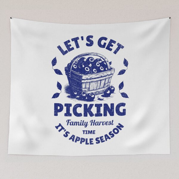 Item preview, Apple picking family harvest designed and sold by Graffik-Peeps.