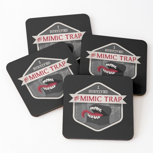 Item preview, I Survived the Mimic Trap Merit Badge designed and sold by ninthstreet.