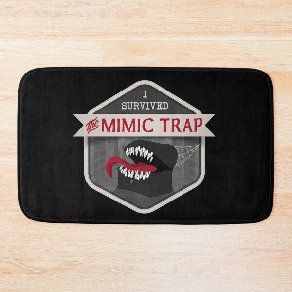 Item preview, I Survived the Mimic Trap Merit Badge designed and sold by ninthstreet.
