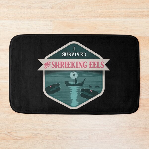 Item preview, I Survived the Shrieking Eels Merit Badge designed and sold by ninthstreet.