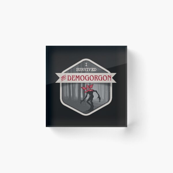 Item preview, I Survived the Demogorgon Merit Badge designed and sold by ninthstreet.