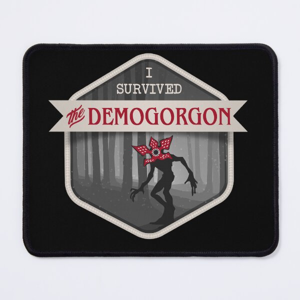 Item preview, I Survived the Demogorgon Merit Badge designed and sold by ninthstreet.
