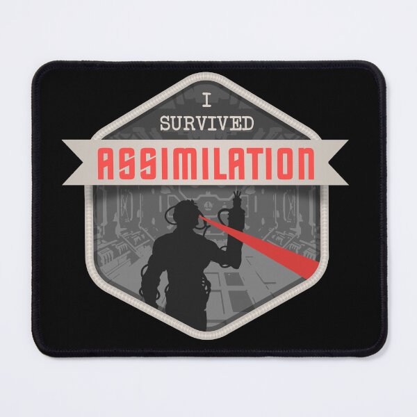 Item preview, I Survived the Borg Merit Badge designed and sold by ninthstreet.