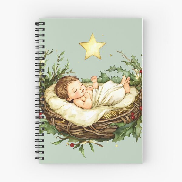 Item preview, Nativity Scene Christmas Jesus in Manger in Bethlehem designed and sold by tanabe.