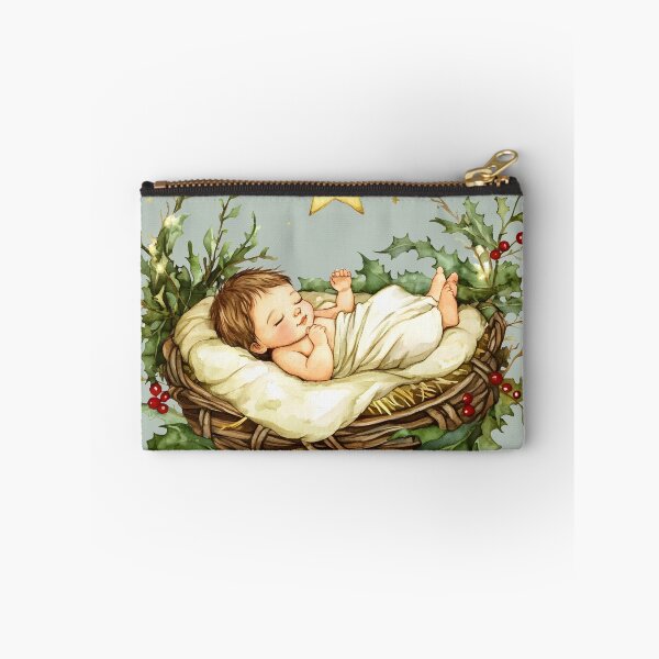 Item preview, Nativity Scene Christmas Jesus in Manger in Bethlehem designed and sold by tanabe.