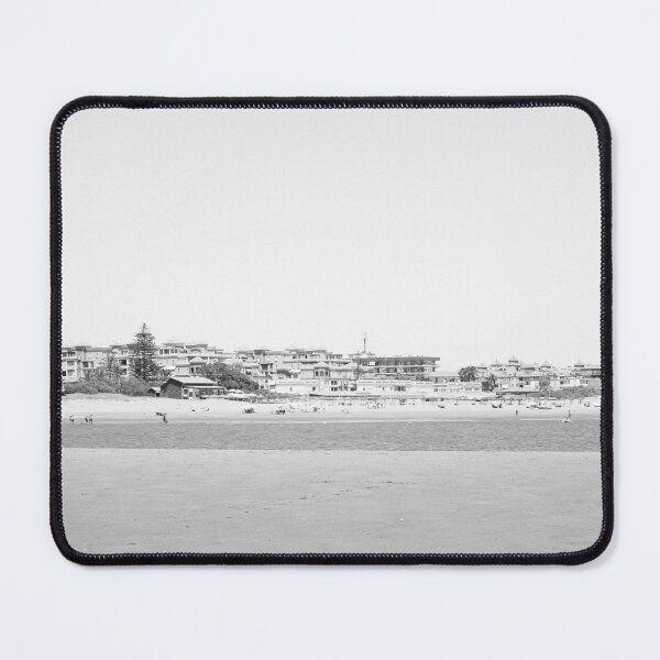 Item preview, Monochrome Beachfront Ayamonte Spain designed and sold by eddiebarronshop.