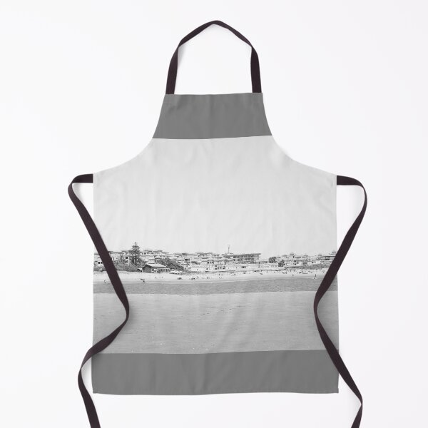 Item preview, Monochrome Beachfront Ayamonte Spain designed and sold by eddiebarronshop.