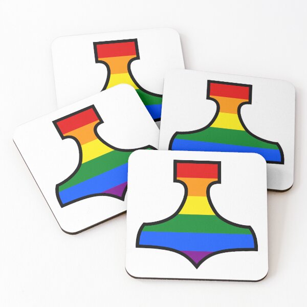Artikelvorschau, LGBT Mjolnir entworfen und verkauft von Tiwsarm.