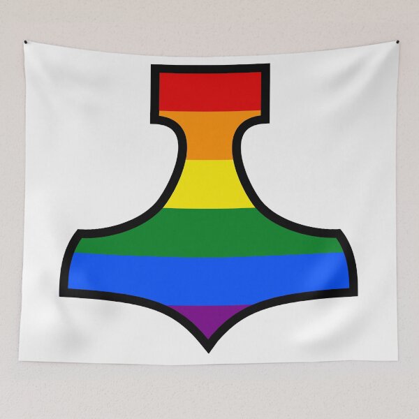 Artikelvorschau, LGBT Mjolnir entworfen und verkauft von Tiwsarm.