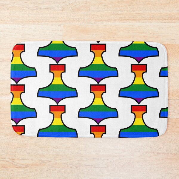 Item preview, LGBT Mjolnir designed and sold by Tiwsarm.