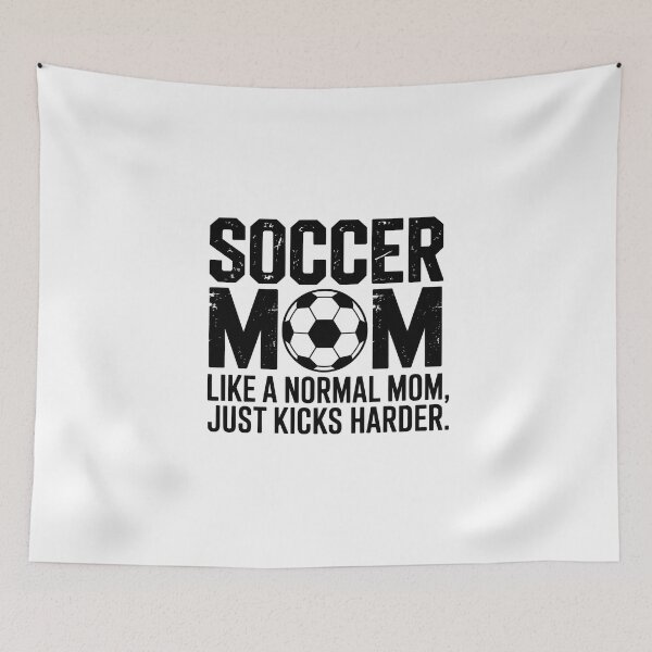 Item preview, Soccer Mom – Just Kicks Harder designed and sold by Enea Kelo.