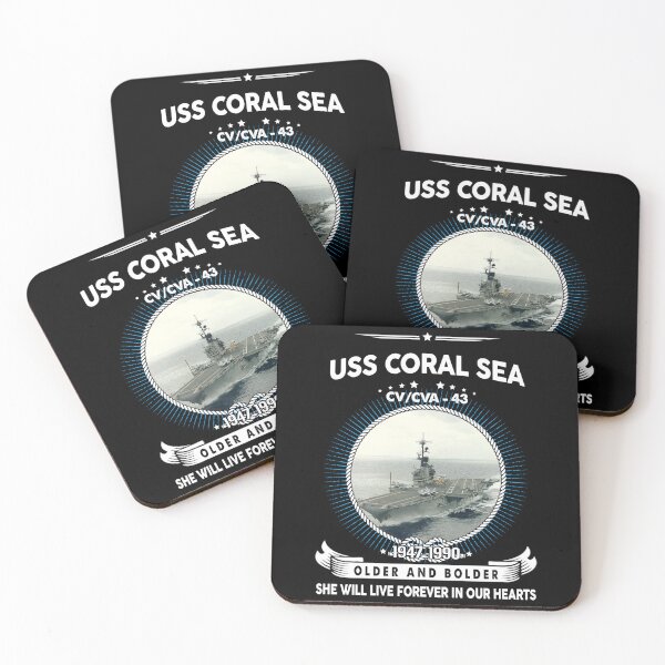 Item preview, USS Coral Sea CV 439, Navy Veteran Mens Gift Idea designed and sold by Timeless Bond Designs.