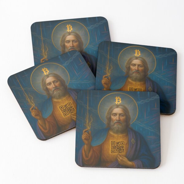 Item preview, Saint Bitcoinos designed and sold by Czerkiz.