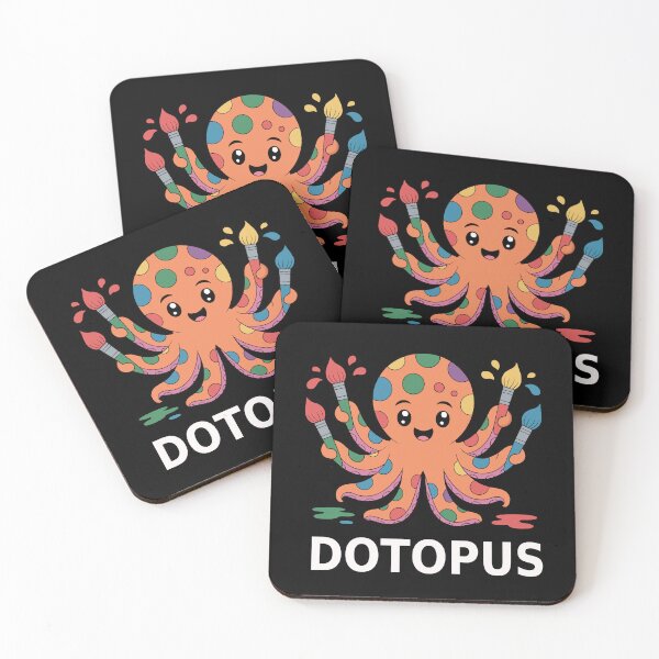 Item preview, Happy Dot Day Octopus Dotopus Funny Pun Animal Design designed and sold by Merchall  store.