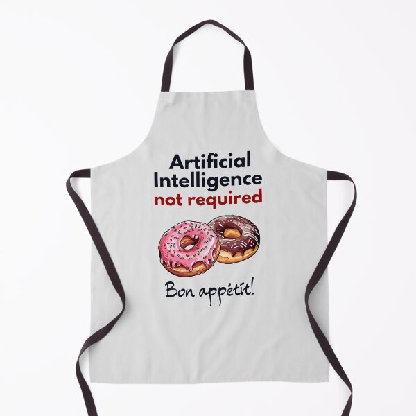Item preview, Doughnuts Bon Appétit - Artificial Intelligence Not Required. designed and sold by MPC-Mince-Pies.