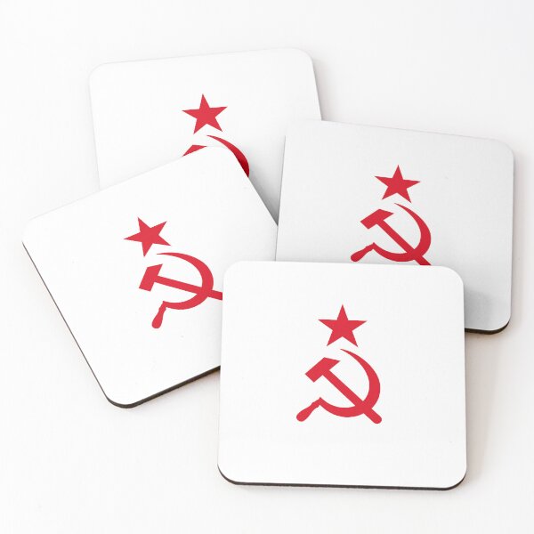 Item preview, Red Hammer and Sickle with Star – Soviet Union CCCP Symbol Retro Communist Design designed and sold by Fleetwood1994.