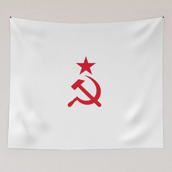 Item preview, Red Hammer and Sickle with Star – Soviet Union CCCP Symbol Retro Communist Design designed and sold by Fleetwood1994.
