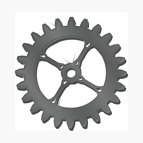 cog art Photographic Print