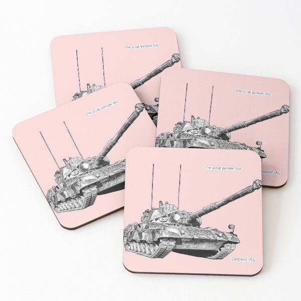 Item preview, Leopard 1A5 tank - i'm a cat person too designed and sold by RedBallExpress.