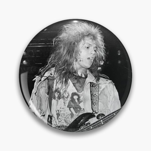 Item preview, Adrian Vandenberg and Rudy Sarzo - Whitesnake - BW Photograph designed and sold by ConcertImages.