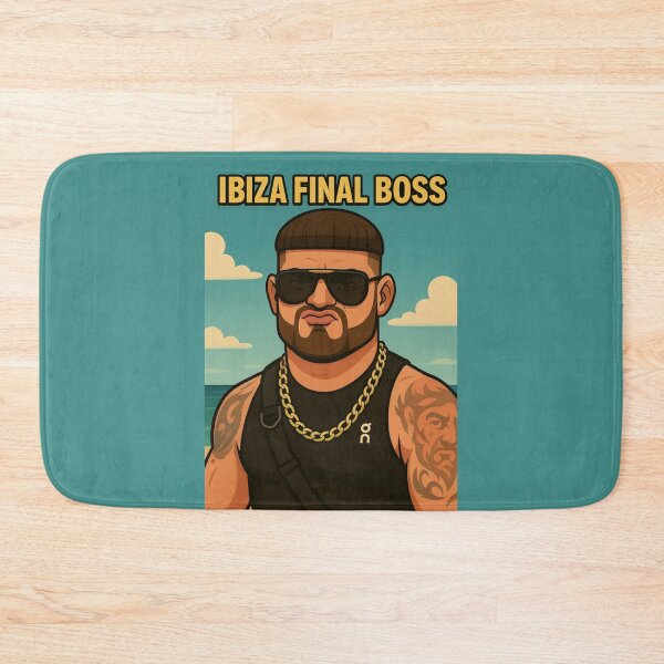 Item preview, The Ibiza Final Boss – Party Icon designed and sold by TheWonkyEaselCo.