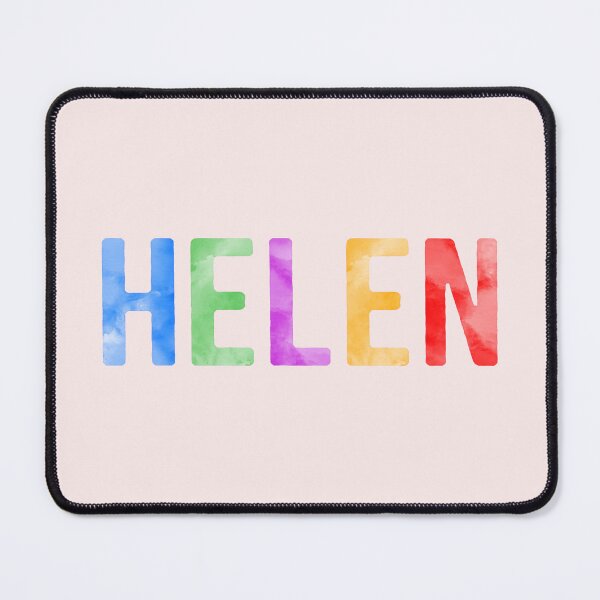 Item preview, Helen Name Bright Colors designed and sold by Jeallan Designs.