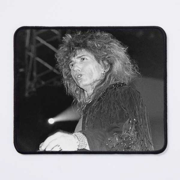 Item preview, David Coverdale - Whitesnake - BW Photograph designed and sold by ConcertImages.
