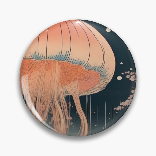 Item preview, Floating Jellyfish Spirits – Traditional Japanese Myth Design designed and sold by Vandy Fullam.