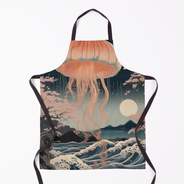Item preview, Floating Jellyfish Spirits – Traditional Japanese Myth Design designed and sold by Vandy Fullam.