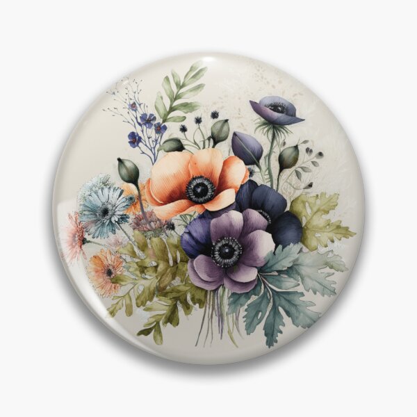 Item preview, Watercolor Flowers - Elegant Flower Design designed and sold by Piralez.