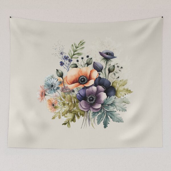 Item preview, Watercolor Flowers - Elegant Flower Design designed and sold by Piralez.