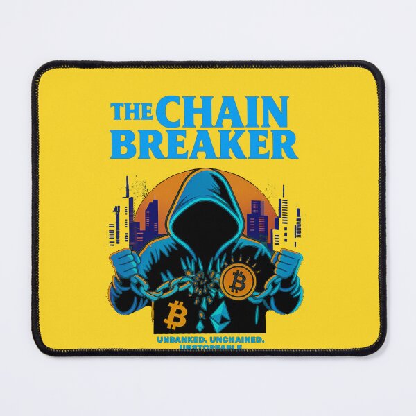 Item preview, Chain Breaker – Crypto Freedom Revolution Design designed and sold by BitCrop.