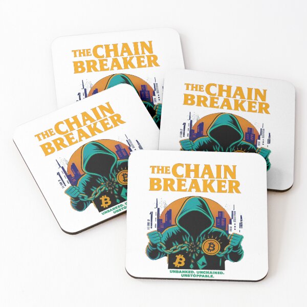 Item preview, Chain Breaker – Crypto Freedom Revolution Design designed and sold by BitCrop.