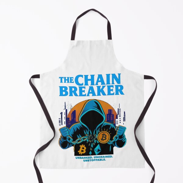 Item preview, Chain Breaker – Crypto Freedom Revolution Design designed and sold by BitCrop.