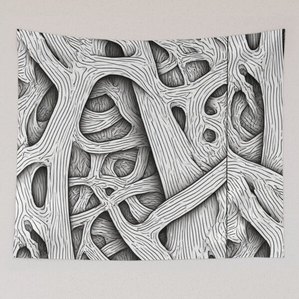 Item preview, Entangled Organic Mesh: A Fibrous Abstraction designed and sold by Virtuals1.