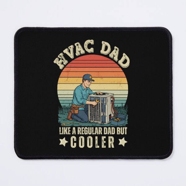 Item preview, HVAC Dad Like a Regular Dad But Cooler designed and sold by TEESPRIT.