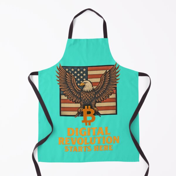 Item preview, Digital Revolution Eagle – Crypto Freedom designed and sold by BitCrop.