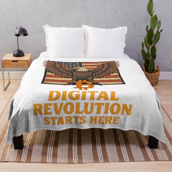 Item preview, Digital Revolution Eagle – Crypto Freedom designed and sold by BitCrop.