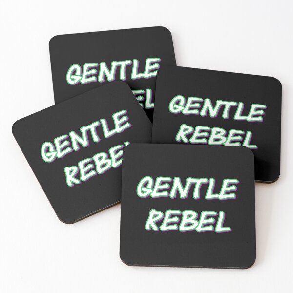 Item preview, Empowered Expression: Gentle Rebel Neon Sign designed and sold by Quantum Canvas Empire.