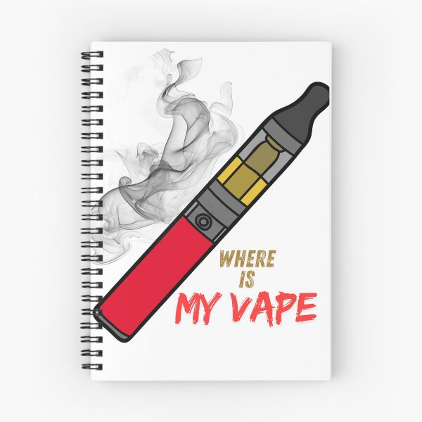 Artikelvorschau, Wo ist mein Vape (rot) entworfen und verkauft von TonyFromPSD.