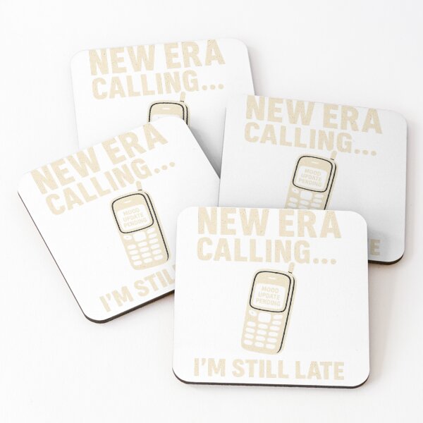 Item preview, New Era Calling I’m Still Late T-Shirt – Retro Nokia Meme Funny Mood Update Tee designed and sold by NovivoPrints.