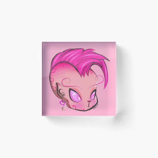 Item preview, GYMYK #1 Pink Punk Star designed and sold by the BoutiK.