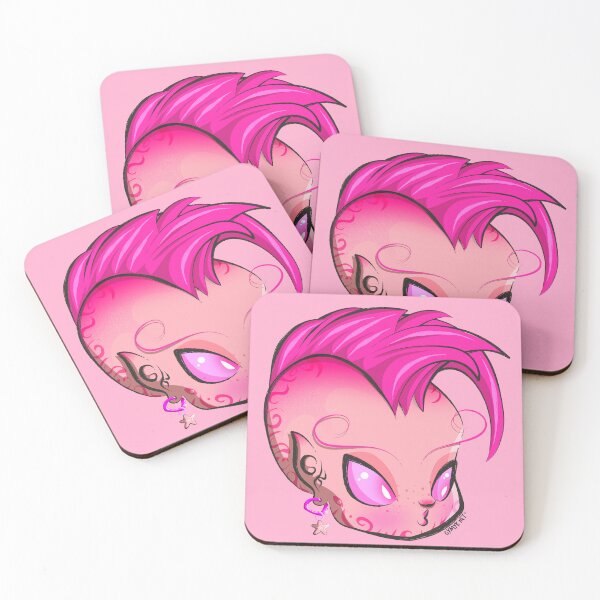Item preview, GYMYK #1 Pink Punk Star designed and sold by the BoutiK.