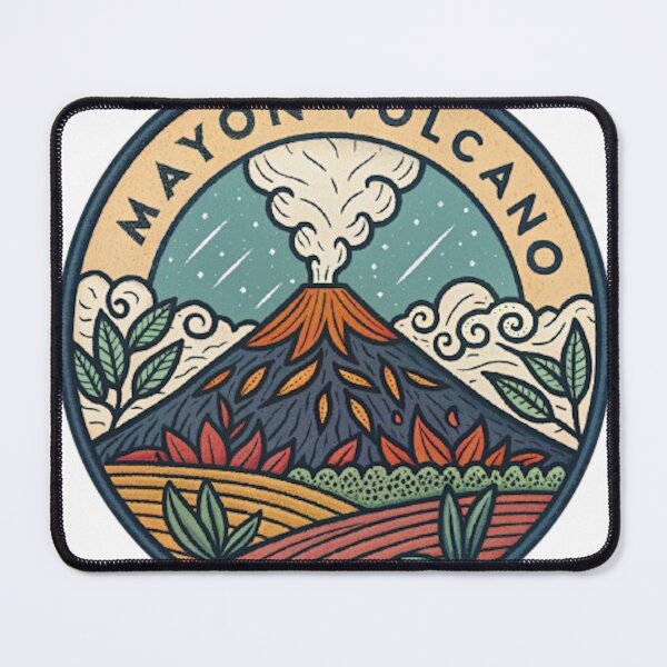 Item preview, MAYON VOLCANO designed and sold by likbatonboot.
