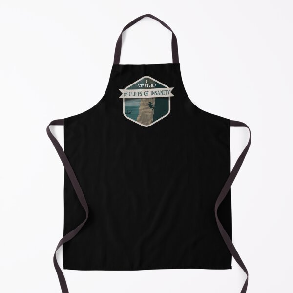 Item preview, I Survived the Cliffs of Insanity Merit Badge designed and sold by ninthstreet.